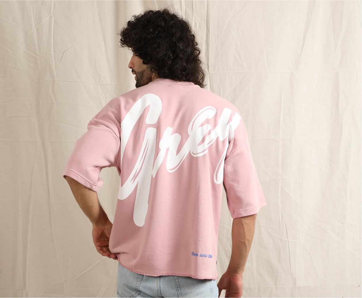 DIVE INTO THE GREY (BLUSH PINK)