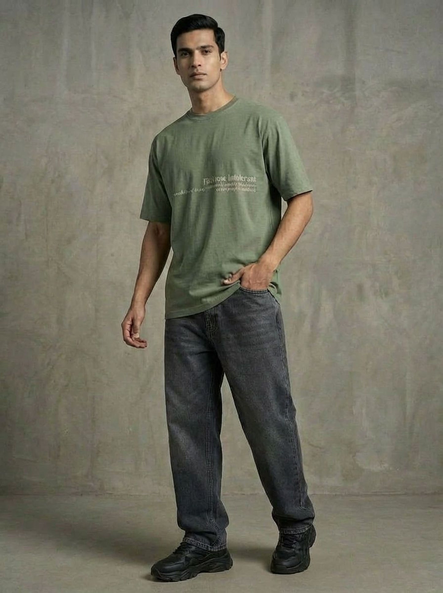 FUCKTOSE INTOLERANT T-SHIRT - SAGE