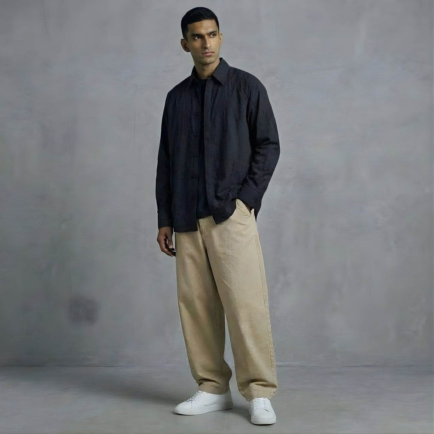 UTILITY OVERSHIRT - BLACK