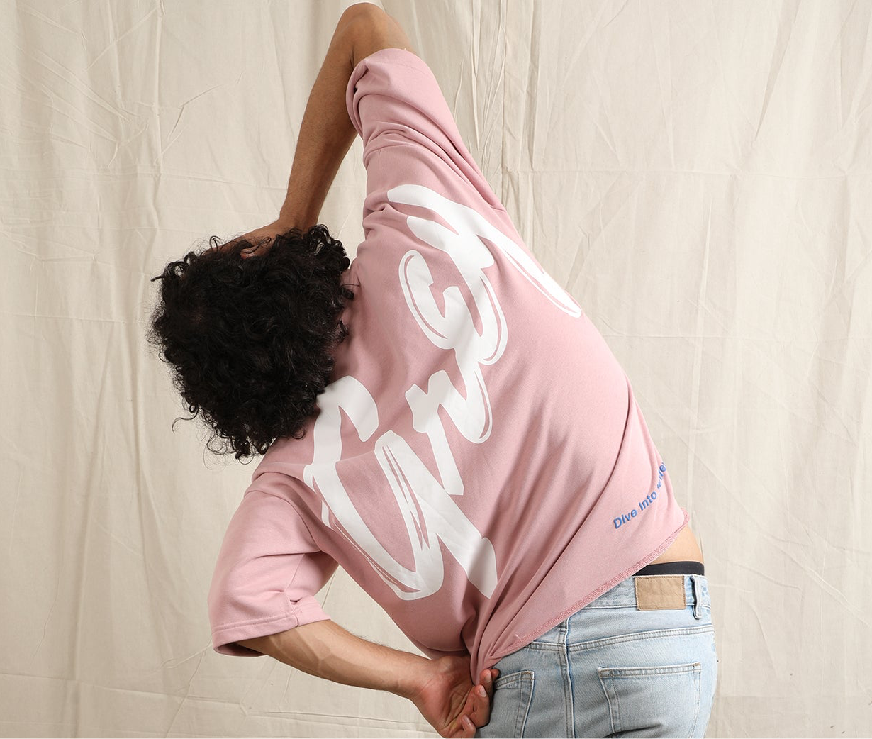 DIVE INTO THE GREY (BLUSH PINK)