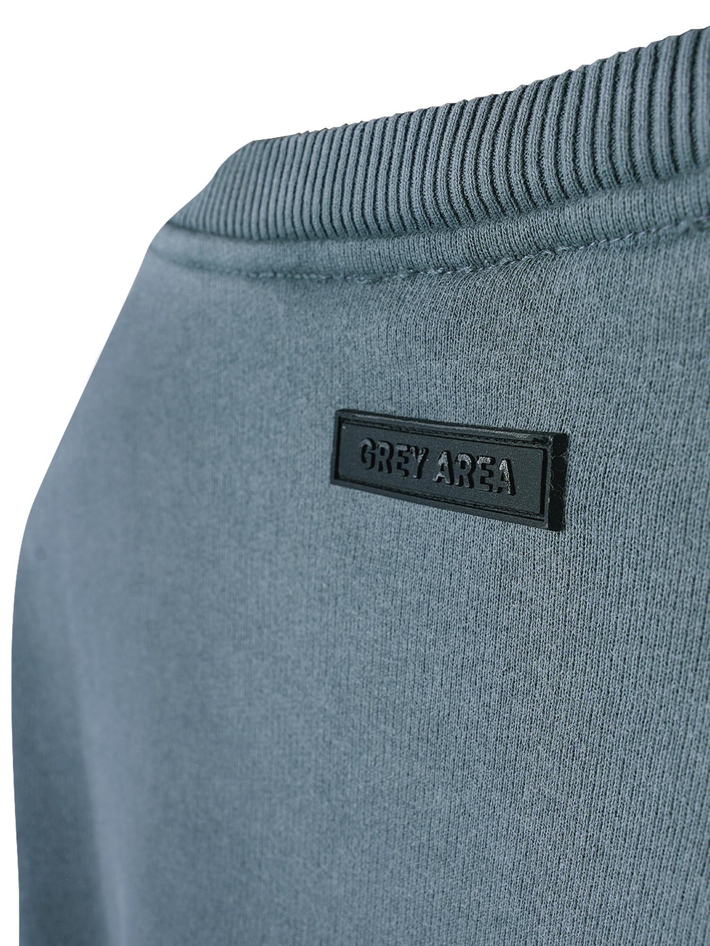 OVERDYED SWEATSHIRT (GREY TEAL)