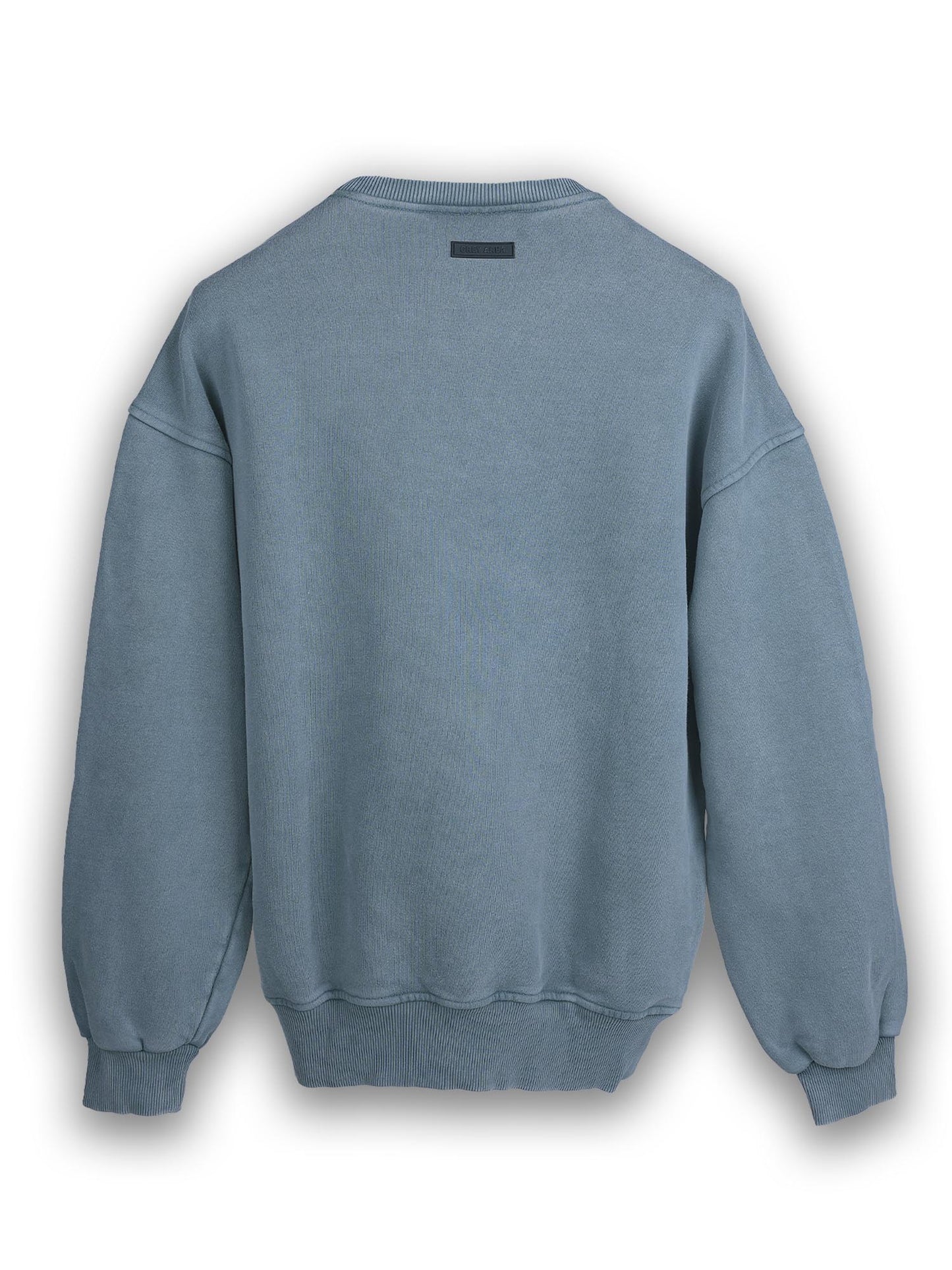 OVERDYED SWEATSHIRT (GREY TEAL)
