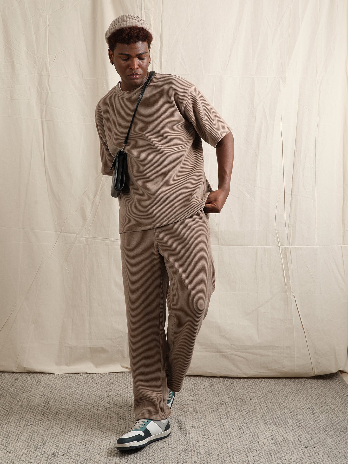 CORDUROY SET BROWN