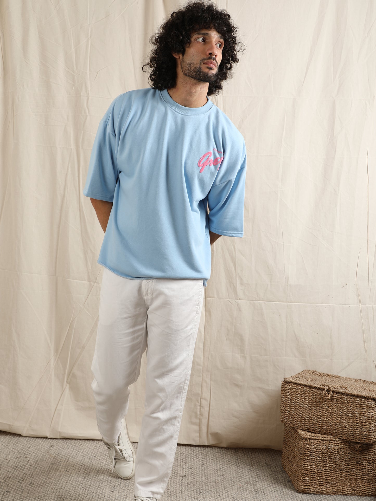 DIVE INTO THE GREY (SKY BLUE)