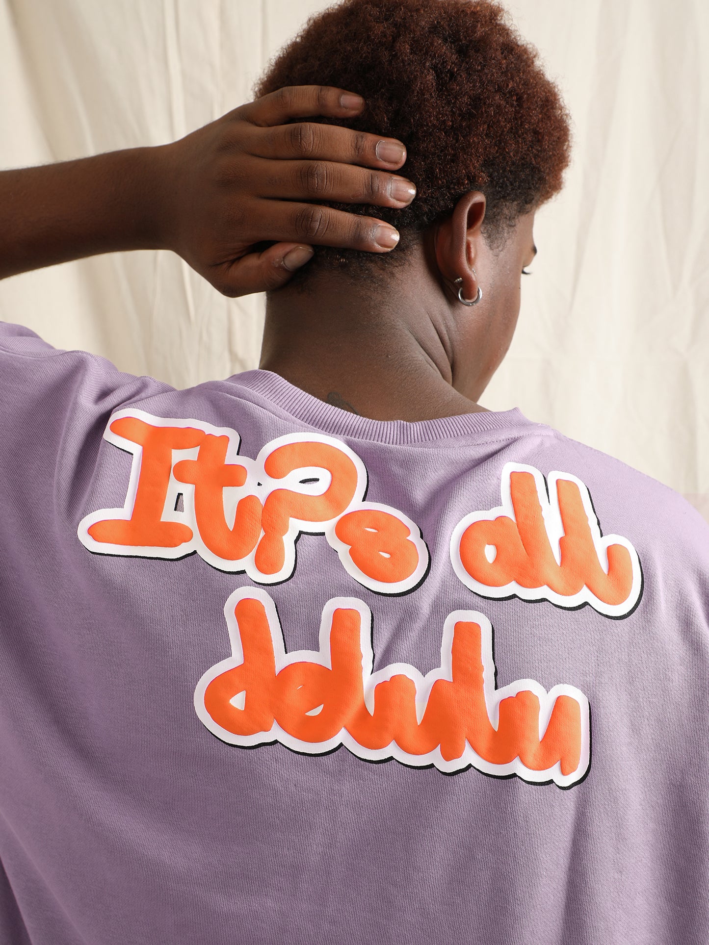 IT’S ALL DELULU T-SHIRT (LILAC)