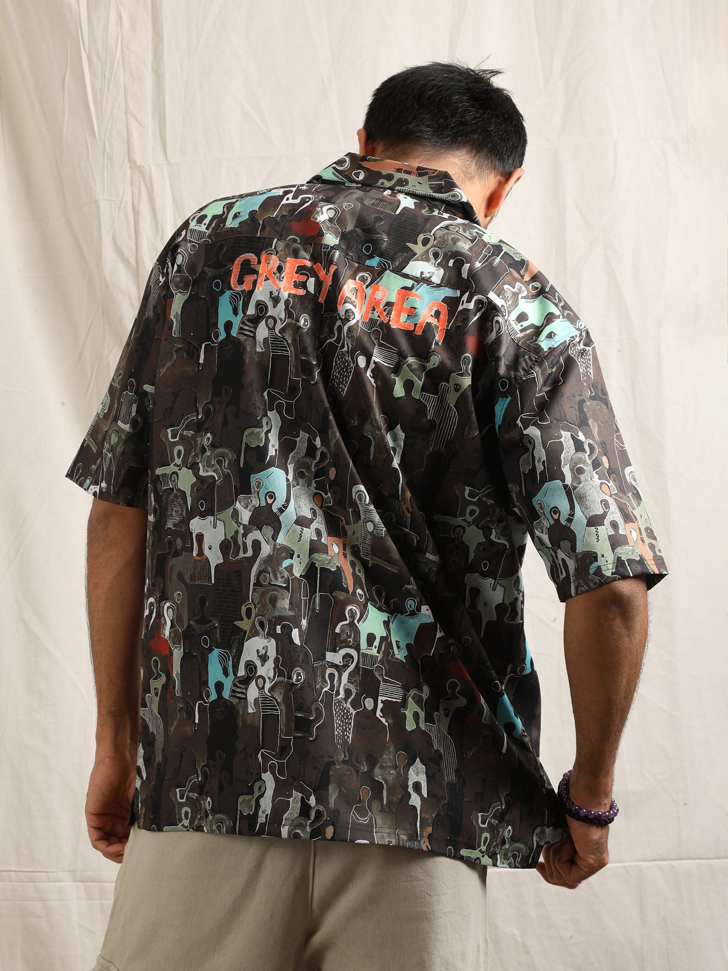 EARTHBOUND IMPRESSIONS CUBAN COLLAR SHIRT