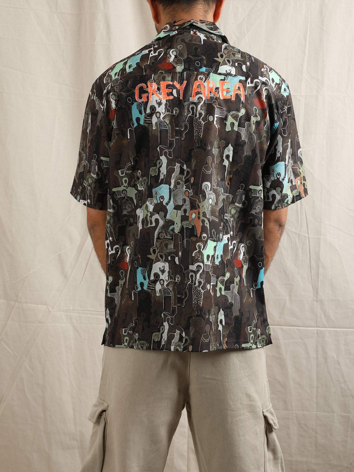 EARTHBOUND IMPRESSIONS CUBAN COLLAR SHIRT
