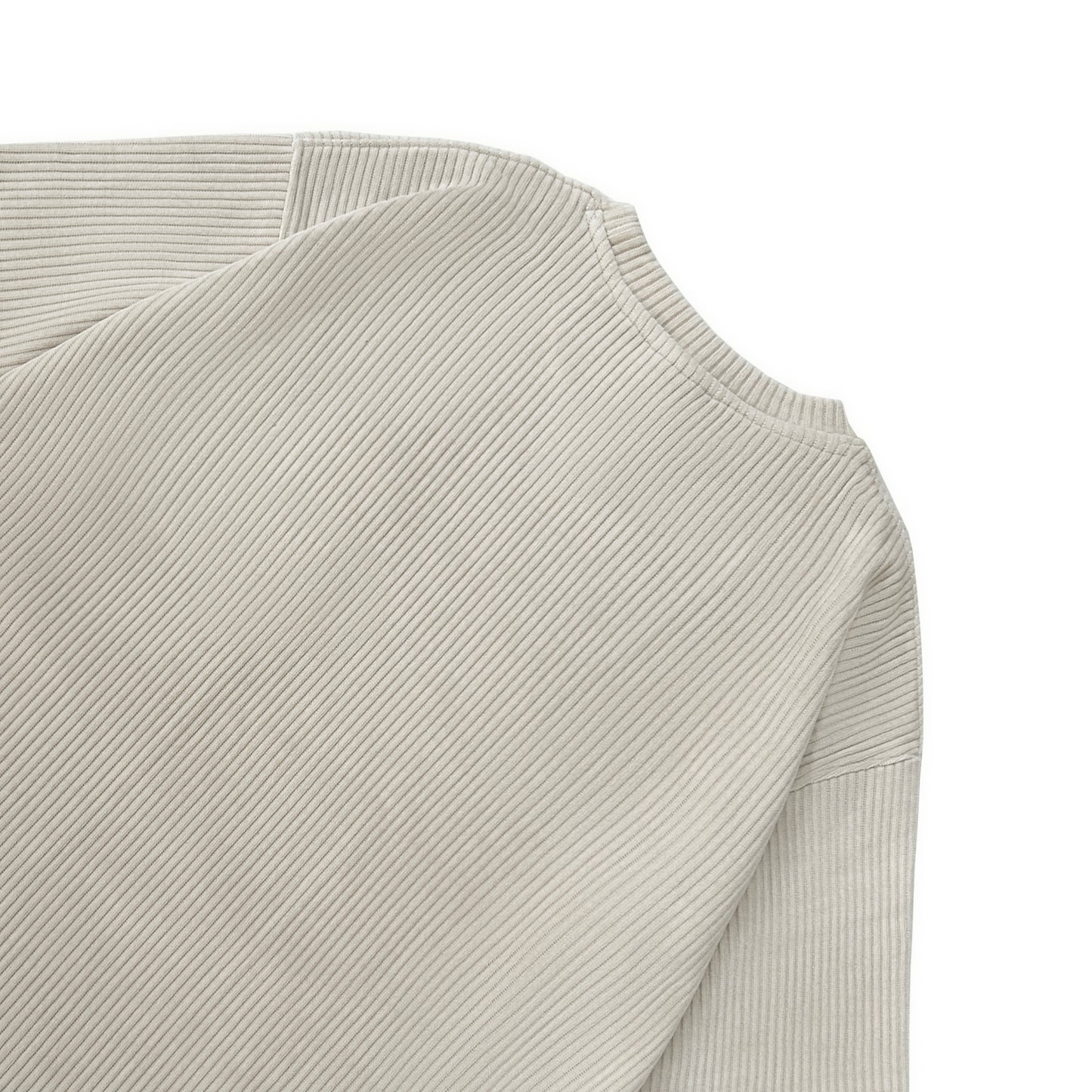 CORDUROY OFF WHITE TSHIRT