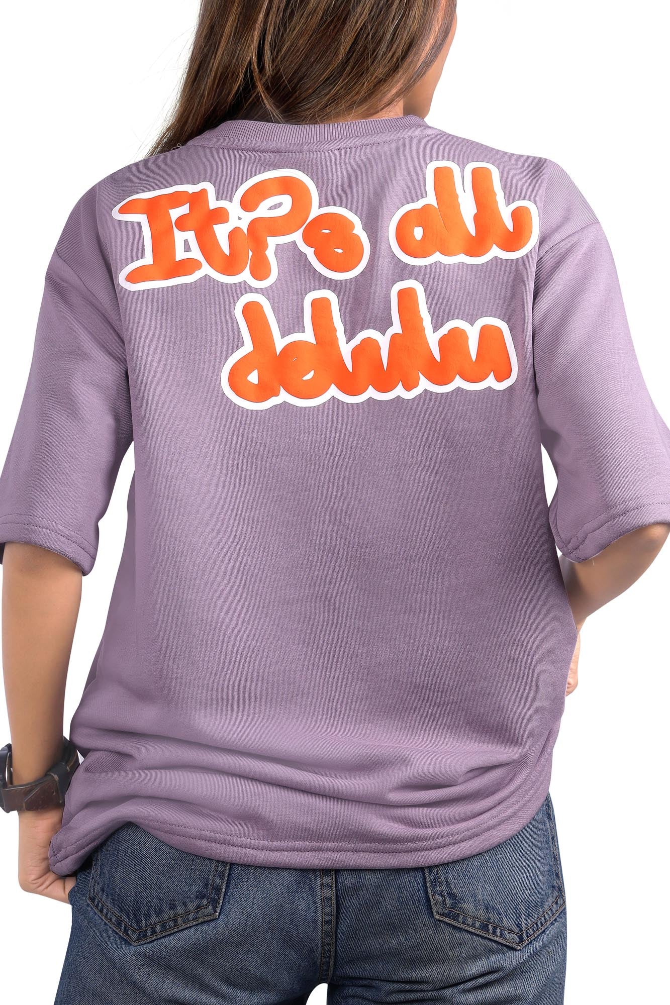 IT’S ALL DELULU T-SHIRT (LILAC)
