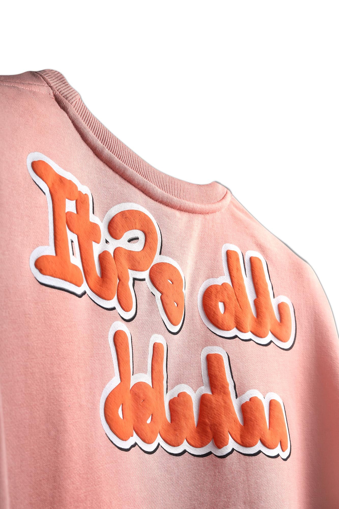 IT’S ALL DELULU T-SHIRT (PEACH)