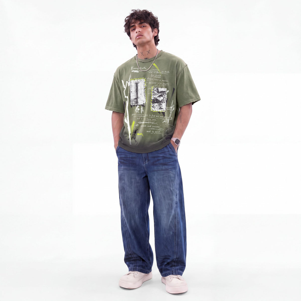 RIVER WASH JEANS