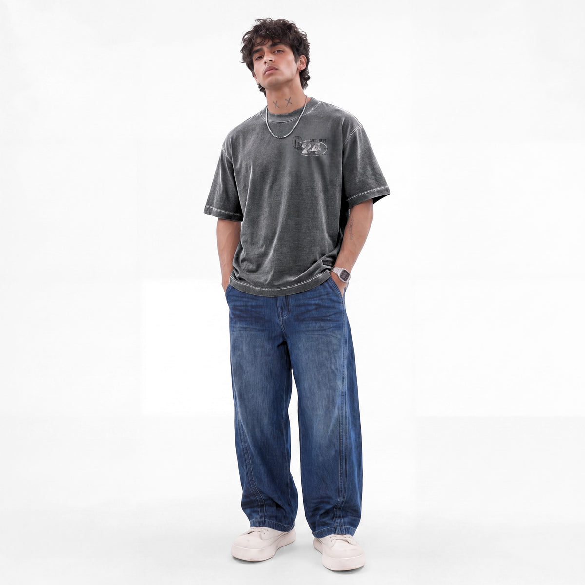 GREY DEPT. T-SHIRT