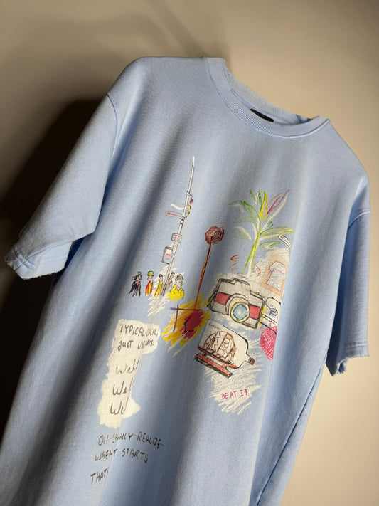 WIP T-SHIRT (SKY BLUE)