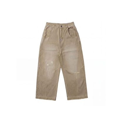 SAND WASH PANEL DENIM
