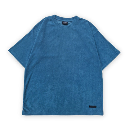 PEACOCK BLUE CORDUROY TSHIRT