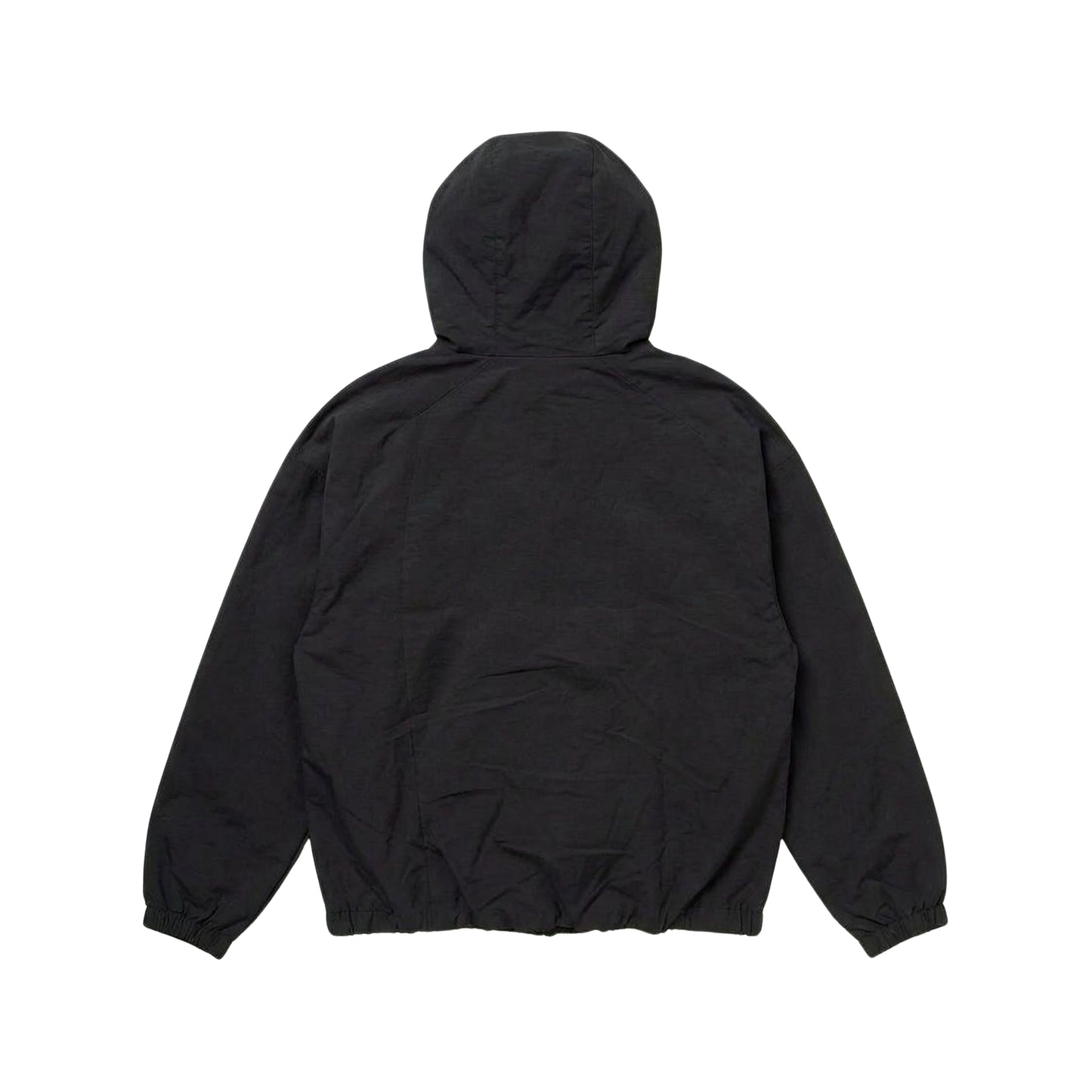 ASYMMETRIC SHELL JACKET- BLACK