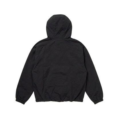 ASYMMETRIC SHELL JACKET- BLACK