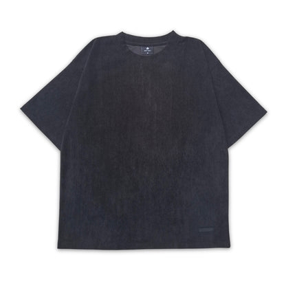 BLACK CORDUROY TSHIRT