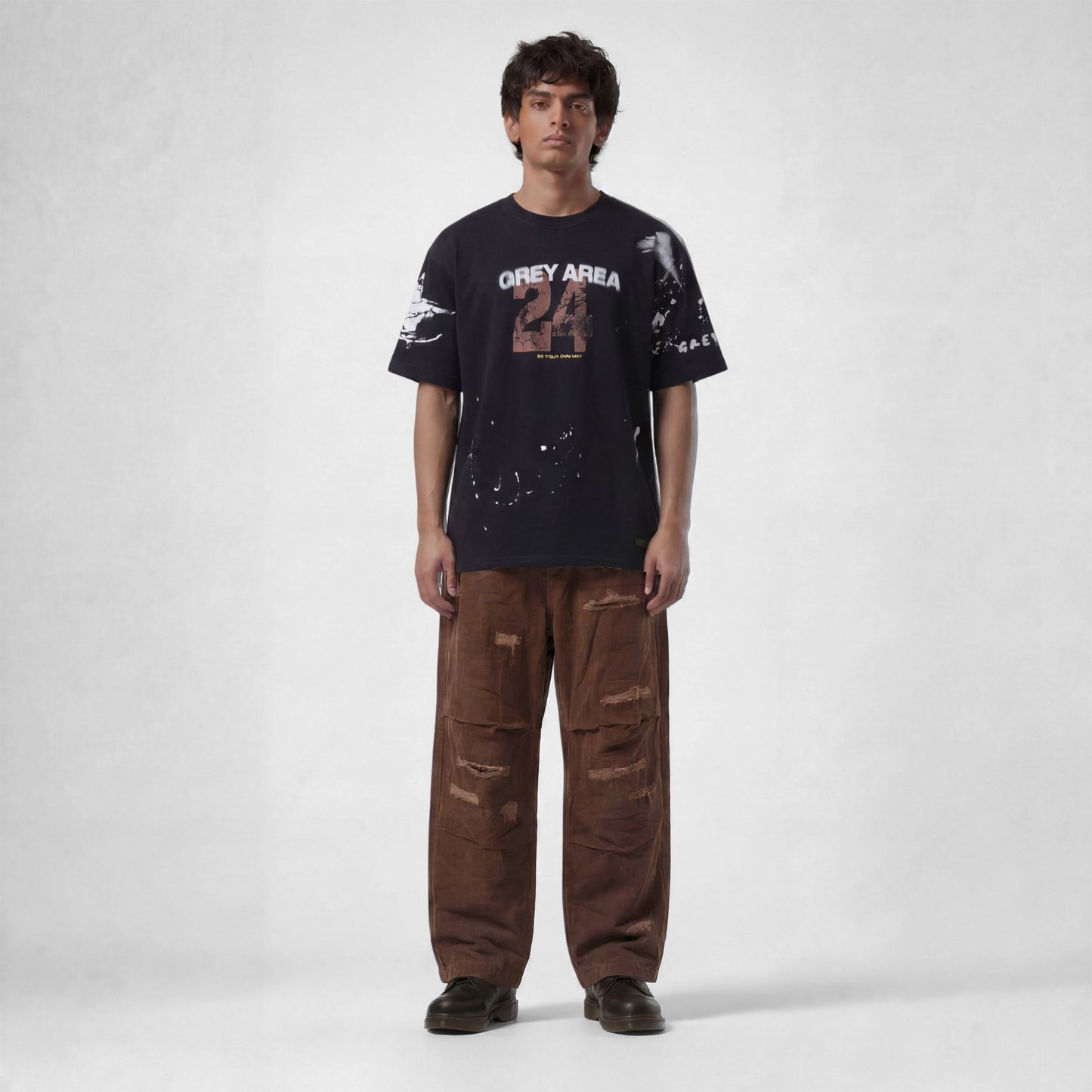 BROWN TERRAIN JEANS