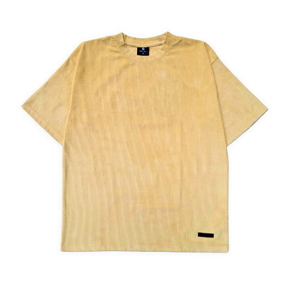 LT. YELLOW CORDUROY TSHIRT