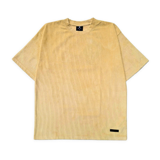 LT. YELLOW CORDUROY TSHIRT