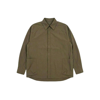 UTILITY OVERSHIRT - OLIVE