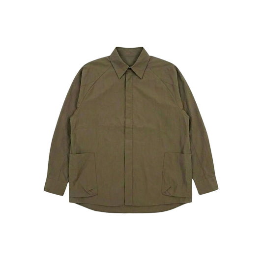UTILITY OVERSHIRT - OLIVE