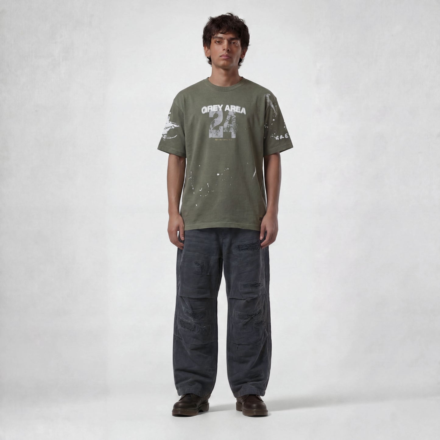 WASHED TERRAIN JEANS
