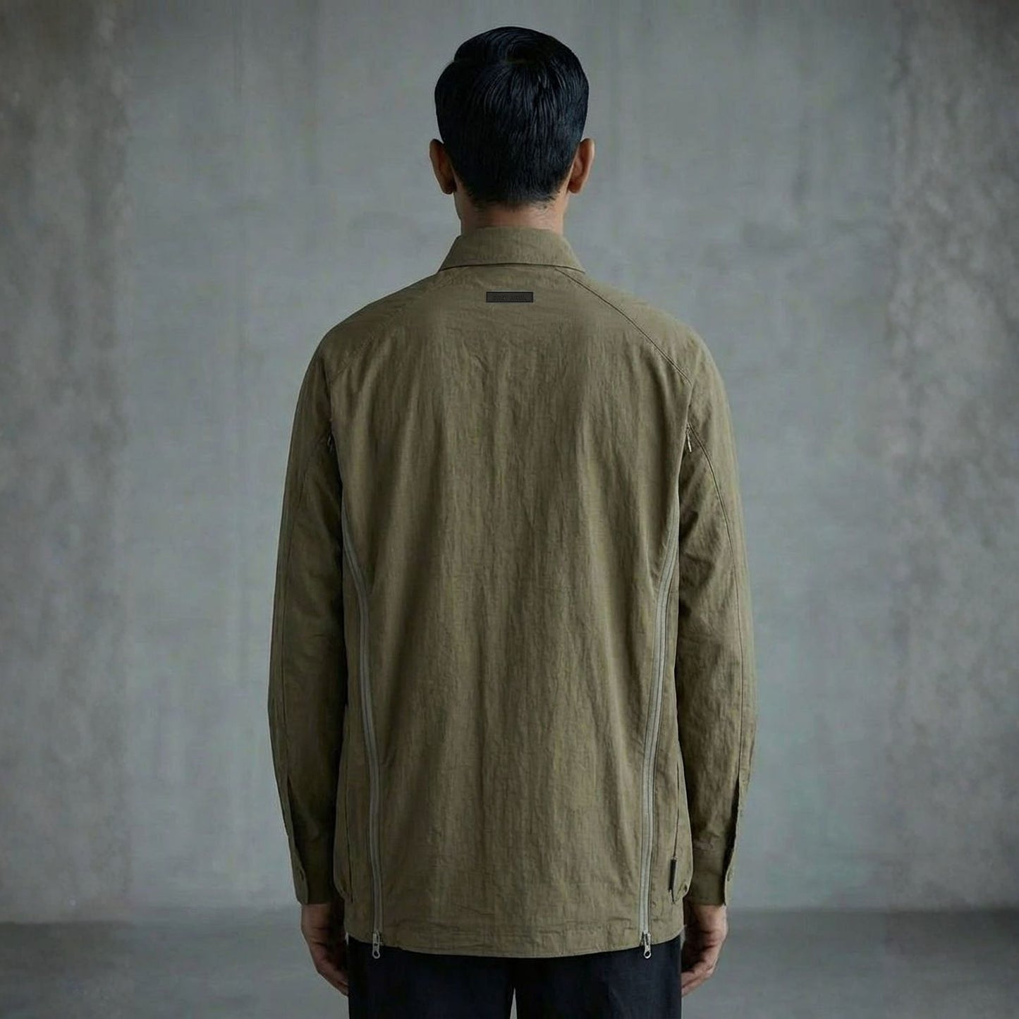 UTILITY OVERSHIRT - OLIVE