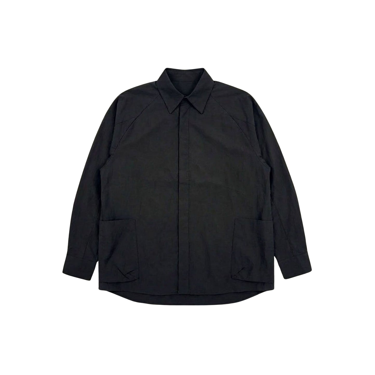 UTILITY OVERSHIRT - BLACK