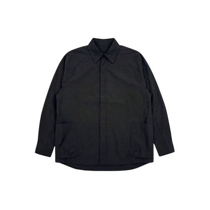 UTILITY OVERSHIRT - BLACK