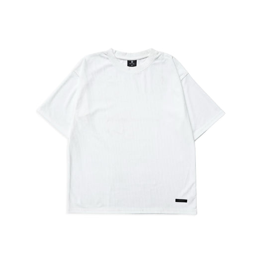 WHITE CORDUROY TSHIRT