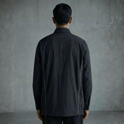 UTILITY OVERSHIRT - BLACK