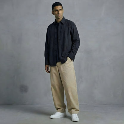 UTILITY OVERSHIRT - BLACK