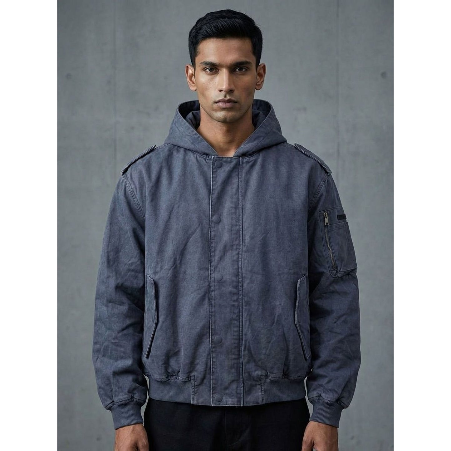 FIELD BOMBER JACKET - BLUE