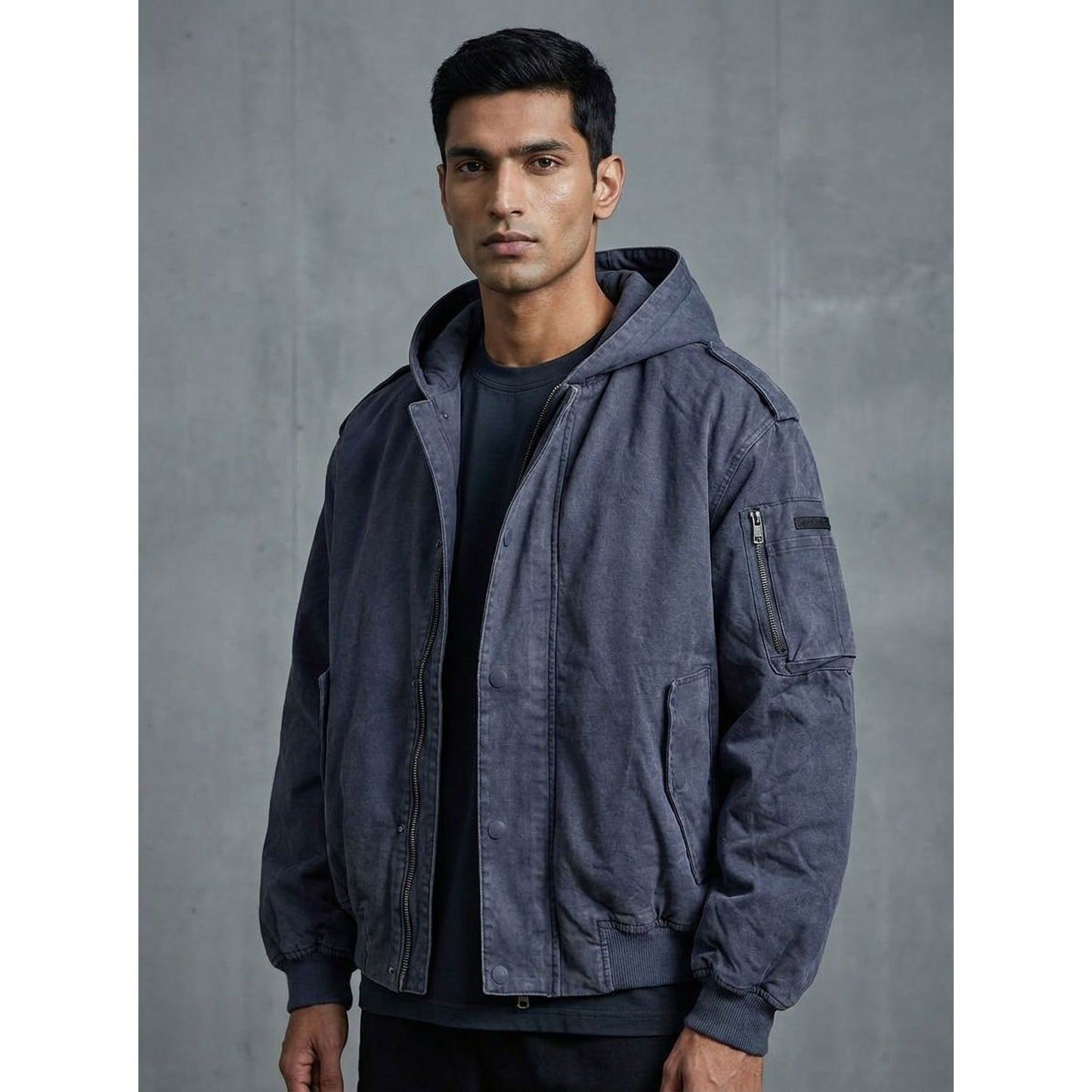 FIELD BOMBER JACKET - BLUE