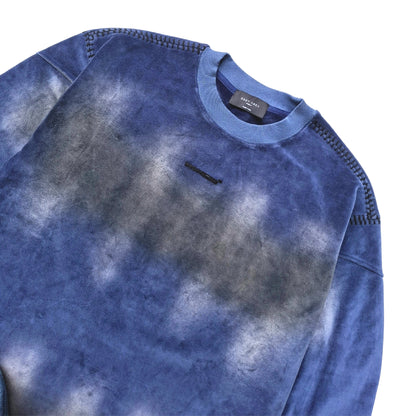 GRADIENT VELOUR SWEATSHIRT