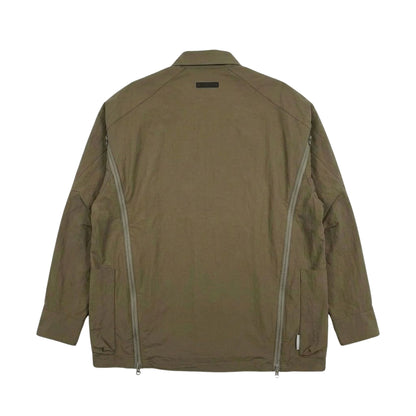 UTILITY OVERSHIRT - OLIVE