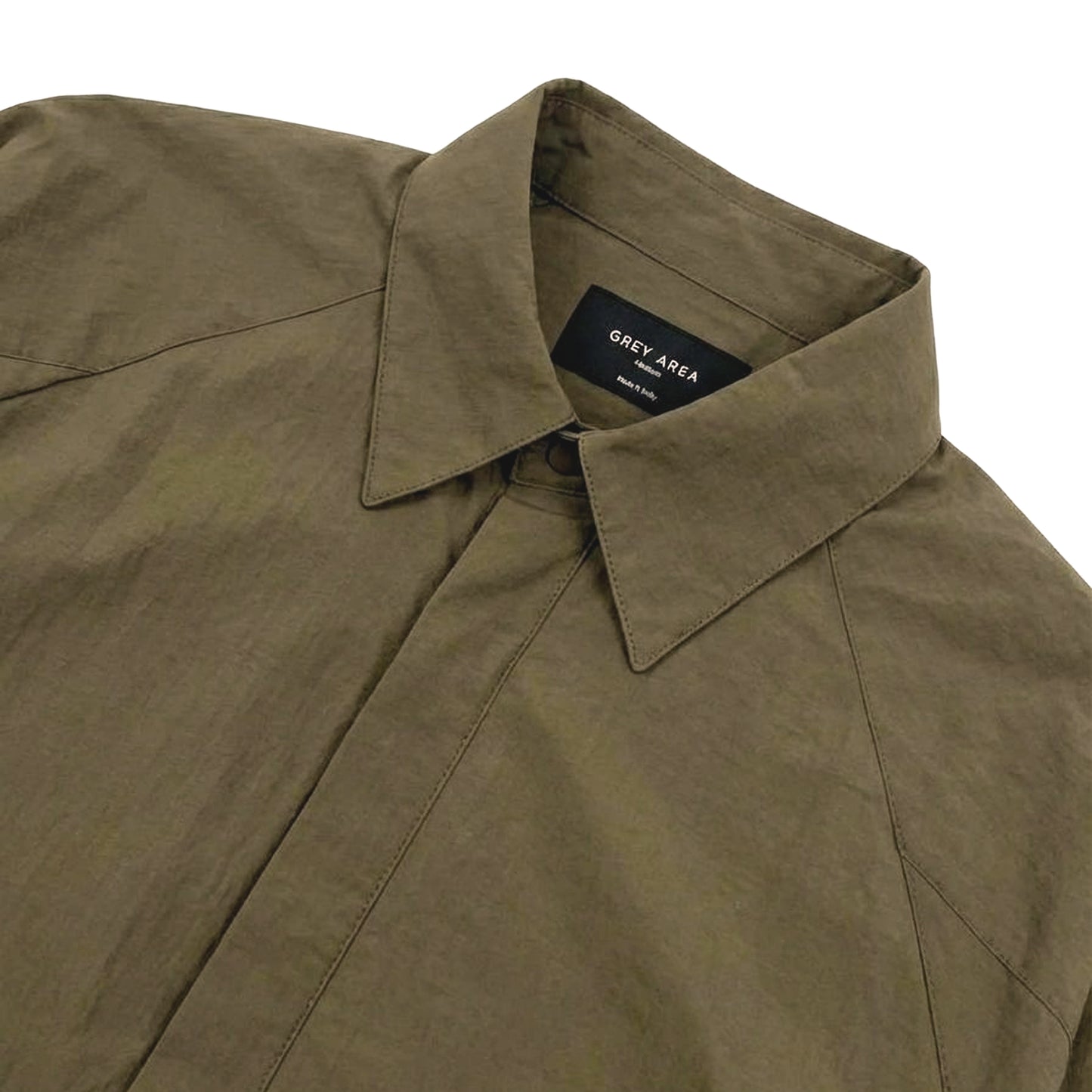 UTILITY OVERSHIRT - OLIVE