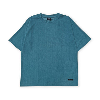 TEAL CORDUROY TSHIRT