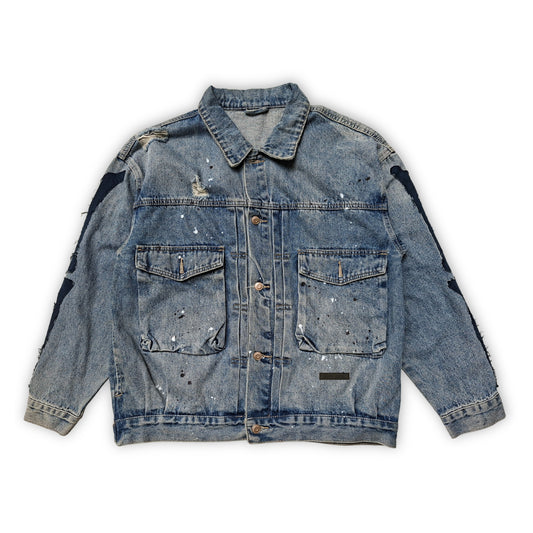 SKULL TRUCKER DENIM JACKET