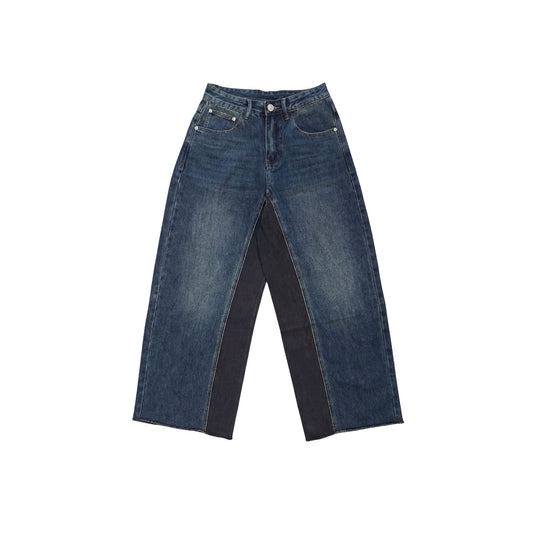 SPLIT PANEL DENIM