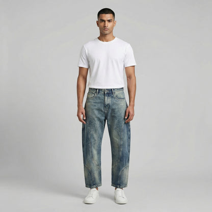SOFT FADE PANEL DENIM