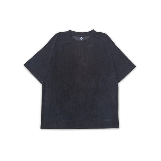 BLACK CORDUROY TSHIRT