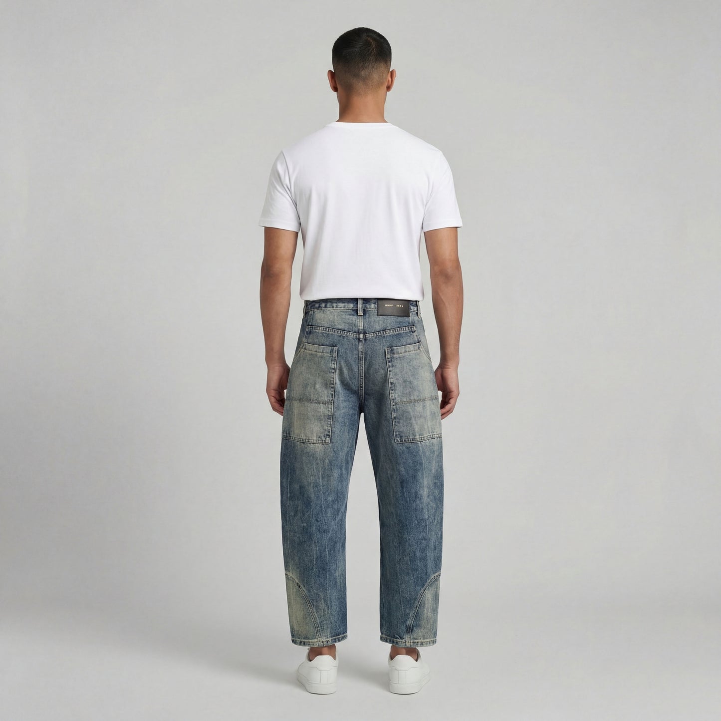 SOFT FADE PANEL DENIM