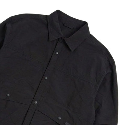 BLACK FIELD OVERSHIRT