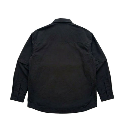 BLACK FIELD OVERSHIRT