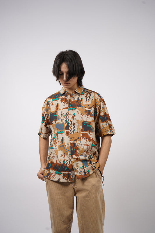 CANYON DRIFT PRINTED SHIRT