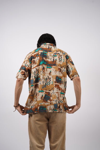 CANYON DRIFT PRINTED SHIRT