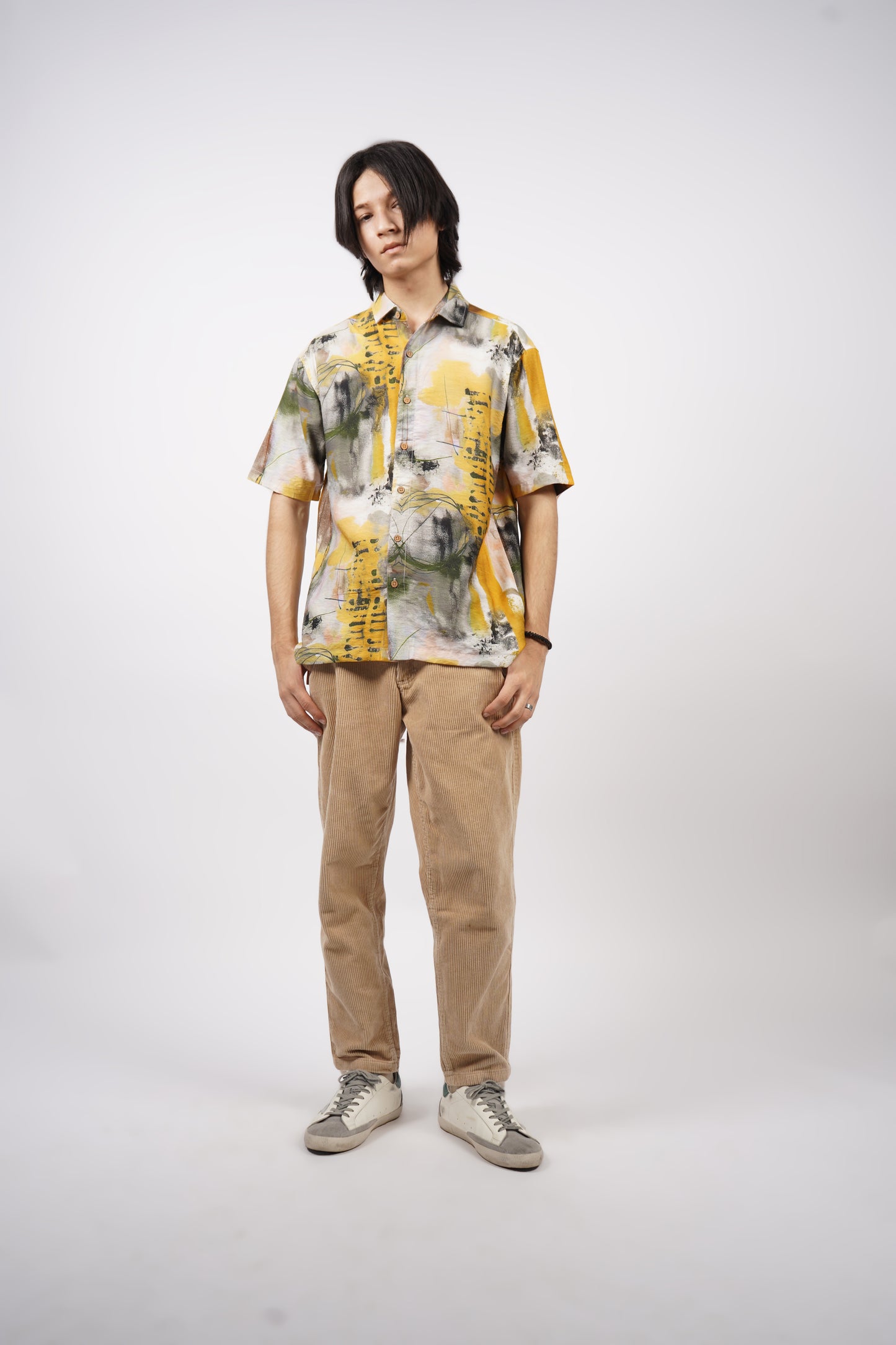 SUNLIT SKETCH PRINTED SHIRT